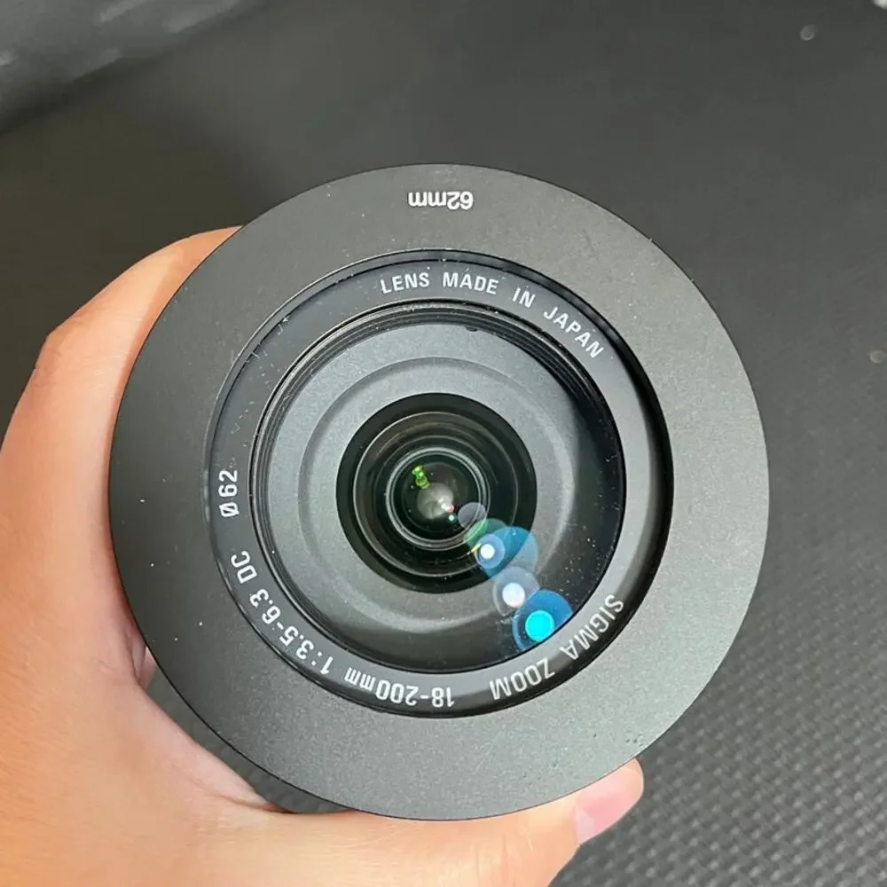SIGMA 18-200mm‎ f/3.5-6.3 DC AF ZOOM Lens Camera From Japan